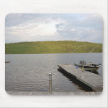 On the dock Mousepad