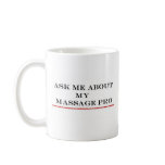 On-the-Go Massage Professional logo coffee mug