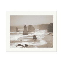 On the Great Ocean Road Stretched Canvas Print
