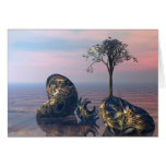 On the infinite 3D fractal plane Greeting Cards