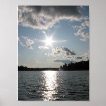 On the Lake Poster