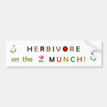 On the Munch! Bumper Sticker