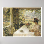 On The Porch, 1908 Print