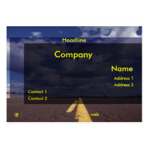 On The Road Business Card