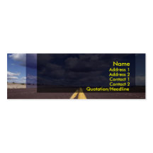 On The Road Business Card