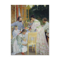 On the Terrace, 1906 Postcard