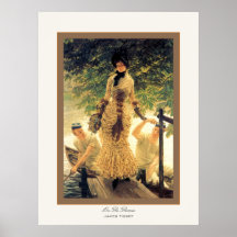 On The Thames ~ James Tissot ~ Fine Art Print