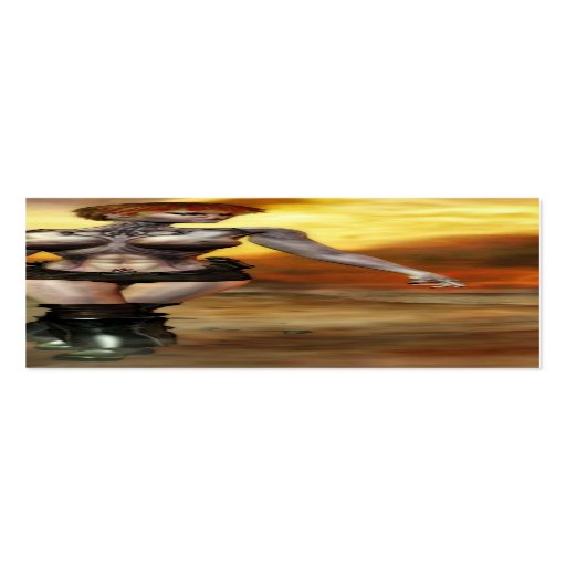 On the trail Bookmark Business Card Templates