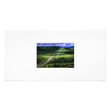 ON THE WAY TO NOWHERE...... PERSONALIZED PHOTO CARD
