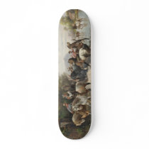 On the Way to the Horse Fair Custom Skateboard