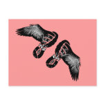 On the Wings of an athlete Running gift Postcard