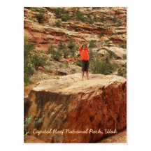 On Top of the World Post Card