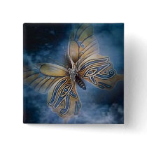On Wings of a Butterfly Square Button