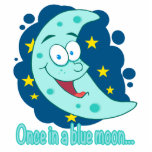 once in a blue moon cartoon cut out