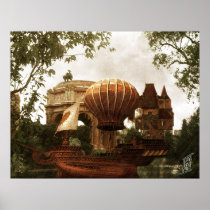 Once Upon a Daydream (Steampunk) Poster