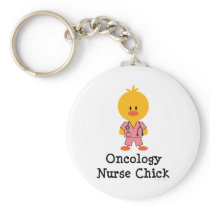 Oncology Nurse Chick Keychain