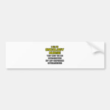 Oncology Nurse...Superior Intelligence Bumper Sticker