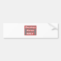 Oncology Nurses Rock! Bumper Stickers