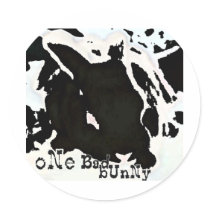 ONE BAD BUNNY STICKER