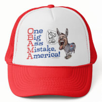 One Big Ass Mistake America Anti Obama Gear Hats