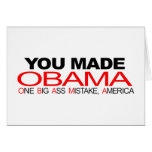 One Big Ass Mistake, America Cards