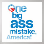 One big ass mistake, America Faded.png Posters