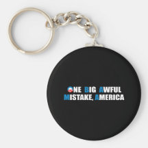 ONE BIG AWFUL MISTAKE, AMERICA KEY CHAIN