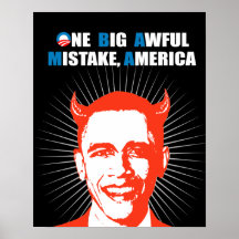 ONE BIG AWFUL MISTAKE, AMERICA PRINT