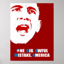 ONE BIG AWFUL MISTAKE, AMERICA PRINT