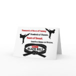 ONE Black Belt 1 KARATE T-SHIRTS & APPAREL Card