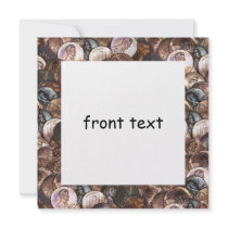 One Cent Penny Spread Background Invitation