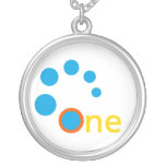 One Community Think Tank Silver Necklace