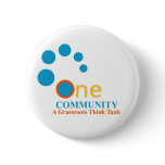 One Community Thinktank Round Button