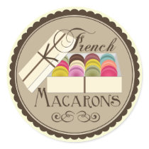 One Dozen French Macarons In A Gift Box