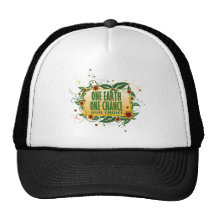 One Earth One Chance Mesh Hats
