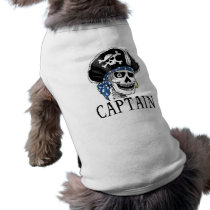 One-eyed Pirate Captain Doggie Tee