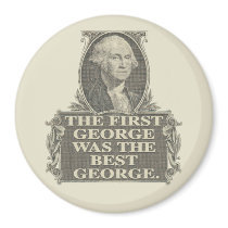 One George Refrigerator Magnet