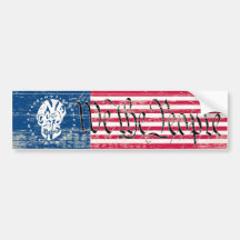 One Good Eye - We The People Bumper Stickers