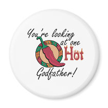 One Hot Godfather Magnets