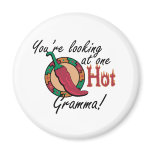 One Hot Gramma magnets