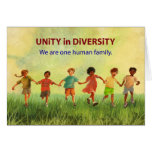 One Human Family Cards