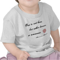 One is not born, but rather becomes, a woman.