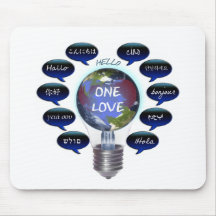 One Love Mouse Pad