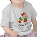 One Love Rasta Baby 2 Tees