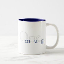 One man. One mug.
