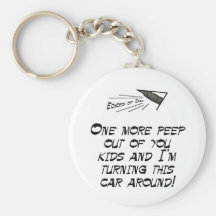 One more peep key chain