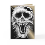 One Nasty Skull Card