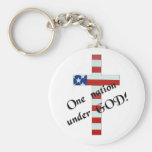 One Nation Key Chain