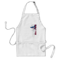 One Nation Under God Grunge Style Grill Apron