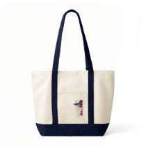 One Nation Under God Grunge Style Tote Bag